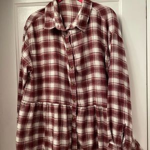Babydoll oversized AE flannel